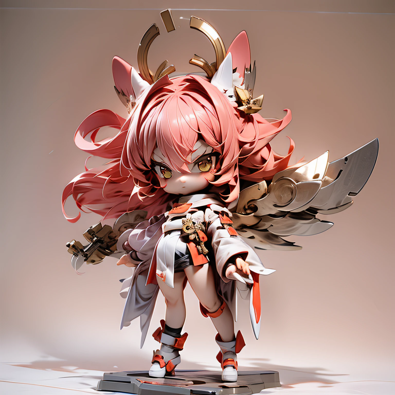 blink, chibi, Complete broker, Mega Mini, The body is steel.., Metal., The legs are steel.., Metal., My favorite cat ears, The wings are steel.., Metal., The gun is metal steel...