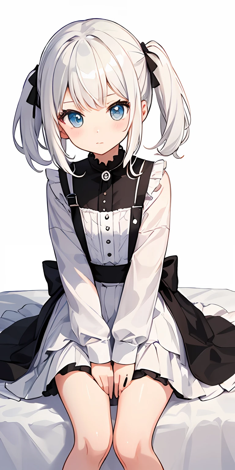 Cute s, Chibichara,White hair,