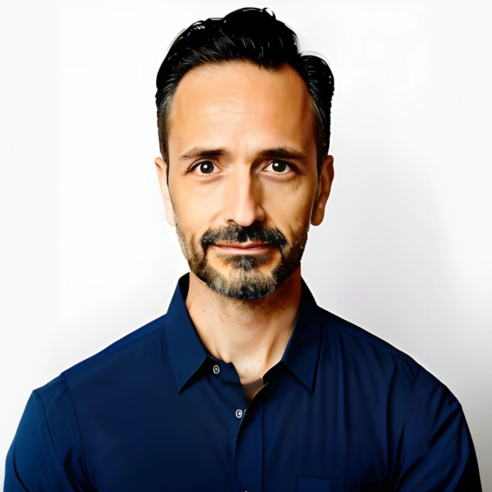 white background