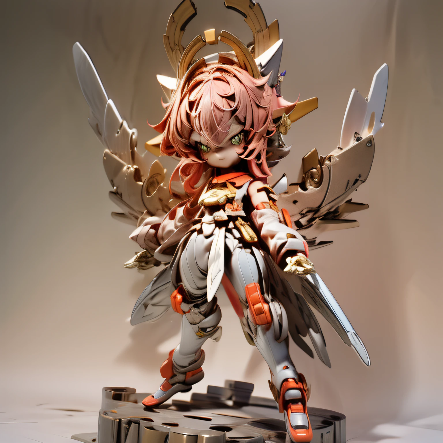 blink, chibi, Complete broker, Mega Mini, The body is steel...., Metal., The legs are steel...., Metal., My favorite cat ears, The wings are steel...., Metal., The gun is metal steel.....