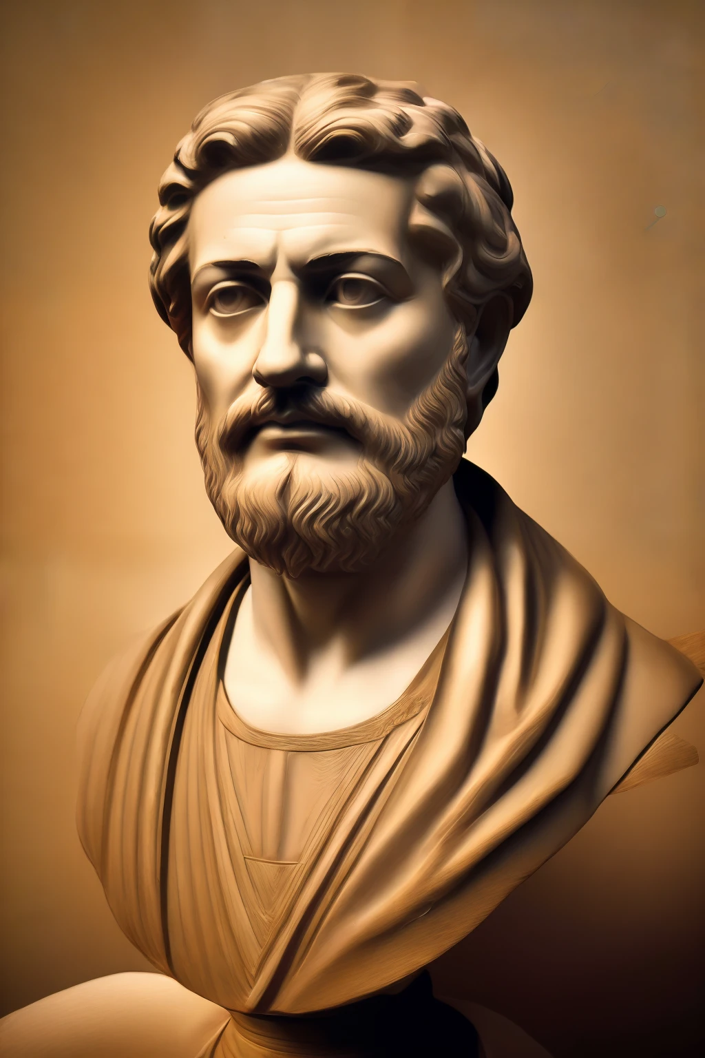 Seneca Stoic philosopher, epic, realistic, high-quality art by the philosopher Seneca thinker, foto 4k, foto premiada