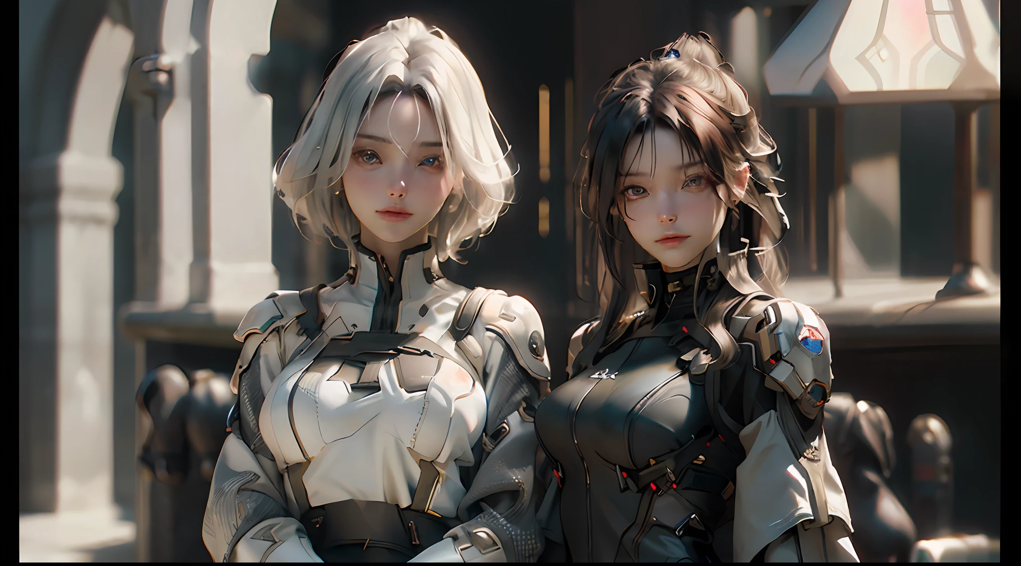 ((Best quality)), ((masterpiece)), (detailed:1.4), 3D, an image of a beautiful cyberpunk female,HDR (High Dynamic Range),Ray Tracing,NVIDIA RTX,Super-Resolution,Unreal 5,Subsurface scattering,PBR Texturing,Post-processing,Anisotropic Filtering,Depth-of-field,Maximum clarity and sharpness,Multi-layered textures,Albedo and Specular maps,Surface shading,Accurate simulation of light-material interaction,Perfect proportions,Octane Render,Two-tone lighting,Wide aperture,Low ISO,White balance,Rule of thirds,8K RAW,