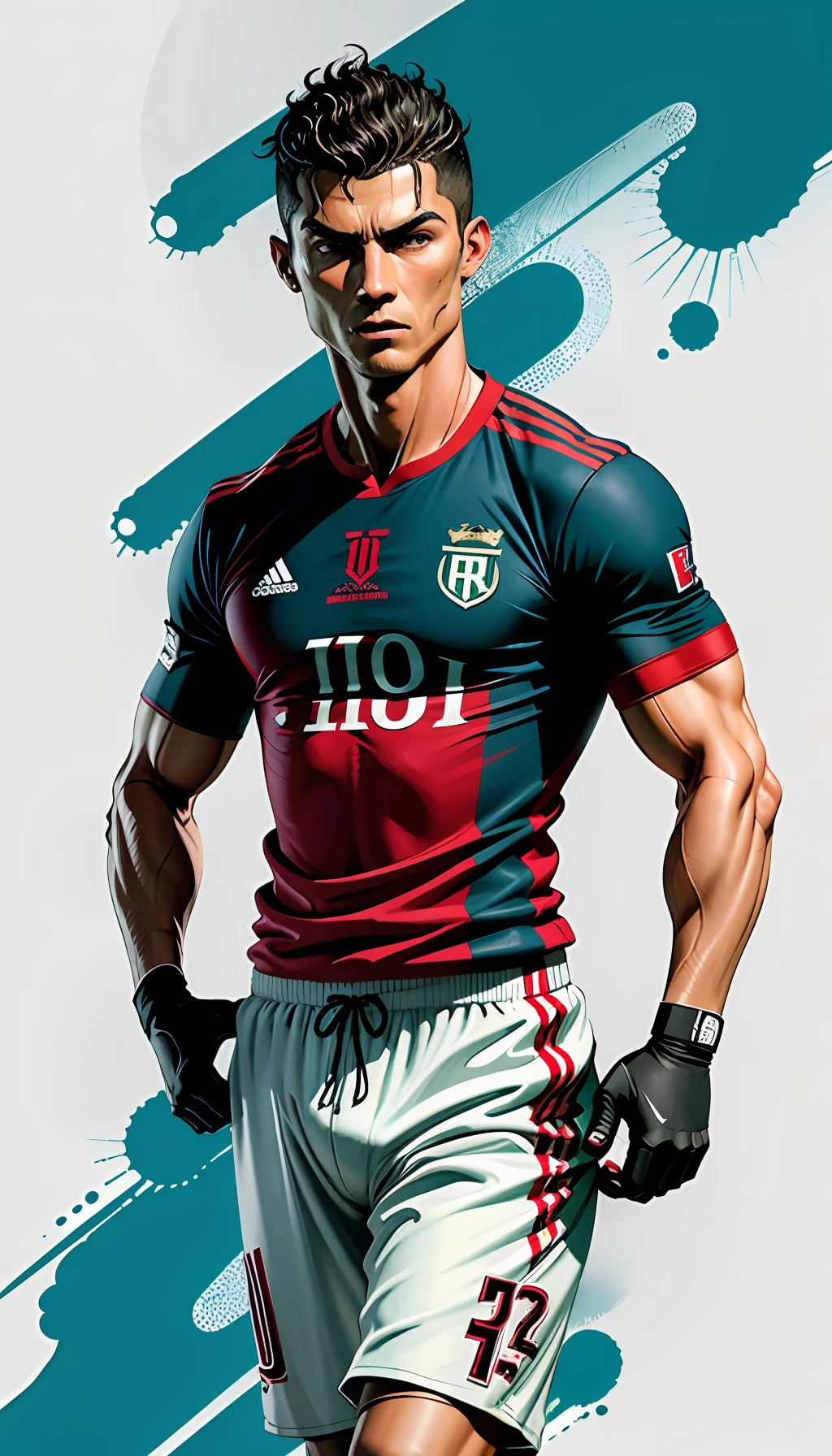 "cristiano ronaldo Iconic football style in 4K+"