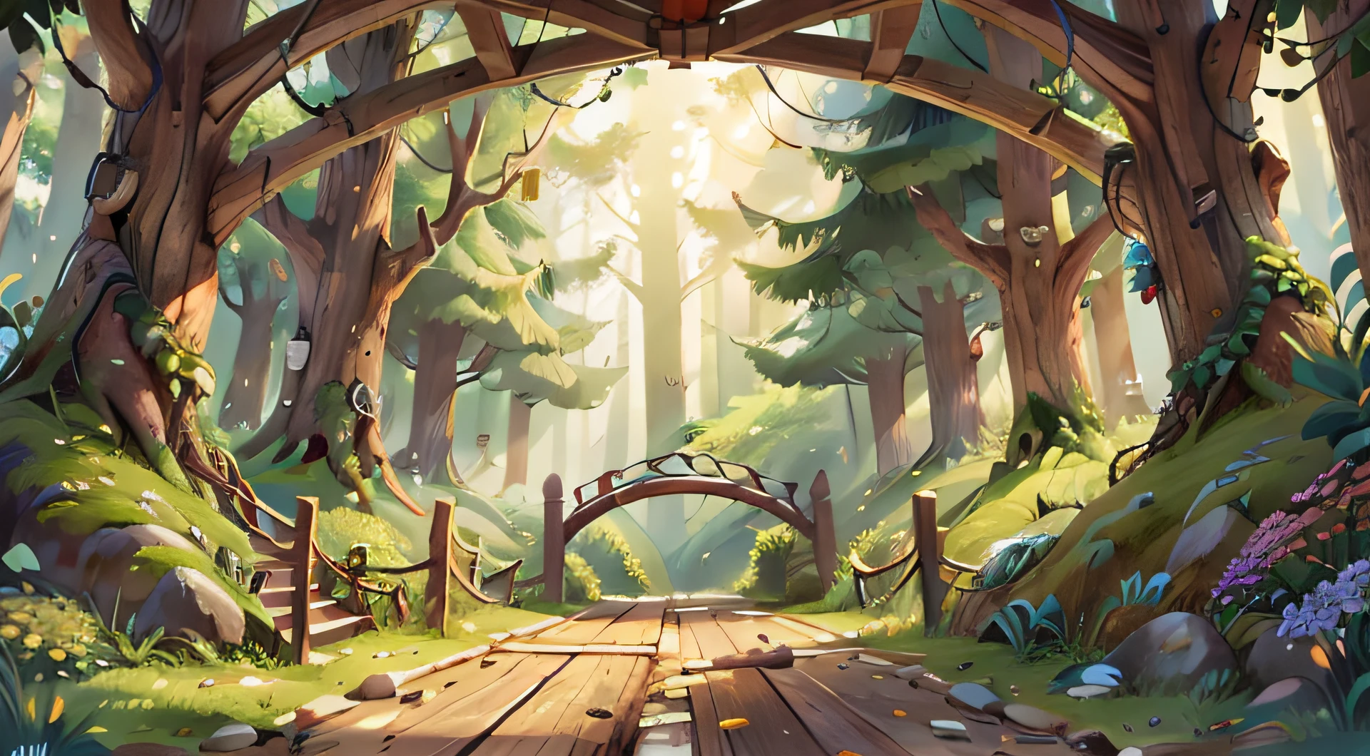 wood bridges