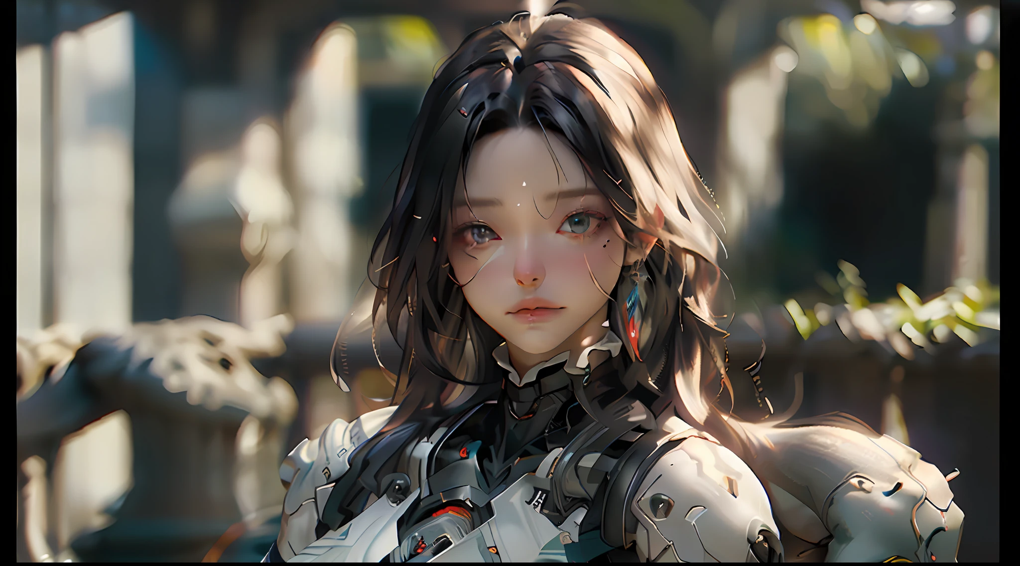 ((Best quality)), ((masterpiece)), (detailed:1.4), 3D, an image of a beautiful cyberpunk female,HDR (High Dynamic Range),Ray Tracing,NVIDIA RTX,Super-Resolution,Unreal 5,Subsurface scattering,PBR Texturing,Post-processing,Anisotropic Filtering,Depth-of-field,Maximum clarity and sharpness,Multi-layered textures,Albedo and Specular maps,Surface shading,Accurate simulation of light-material interaction,Perfect proportions,Octane Render,Two-tone lighting,Wide aperture,Low ISO,White balance,Rule of thirds,8K RAW,