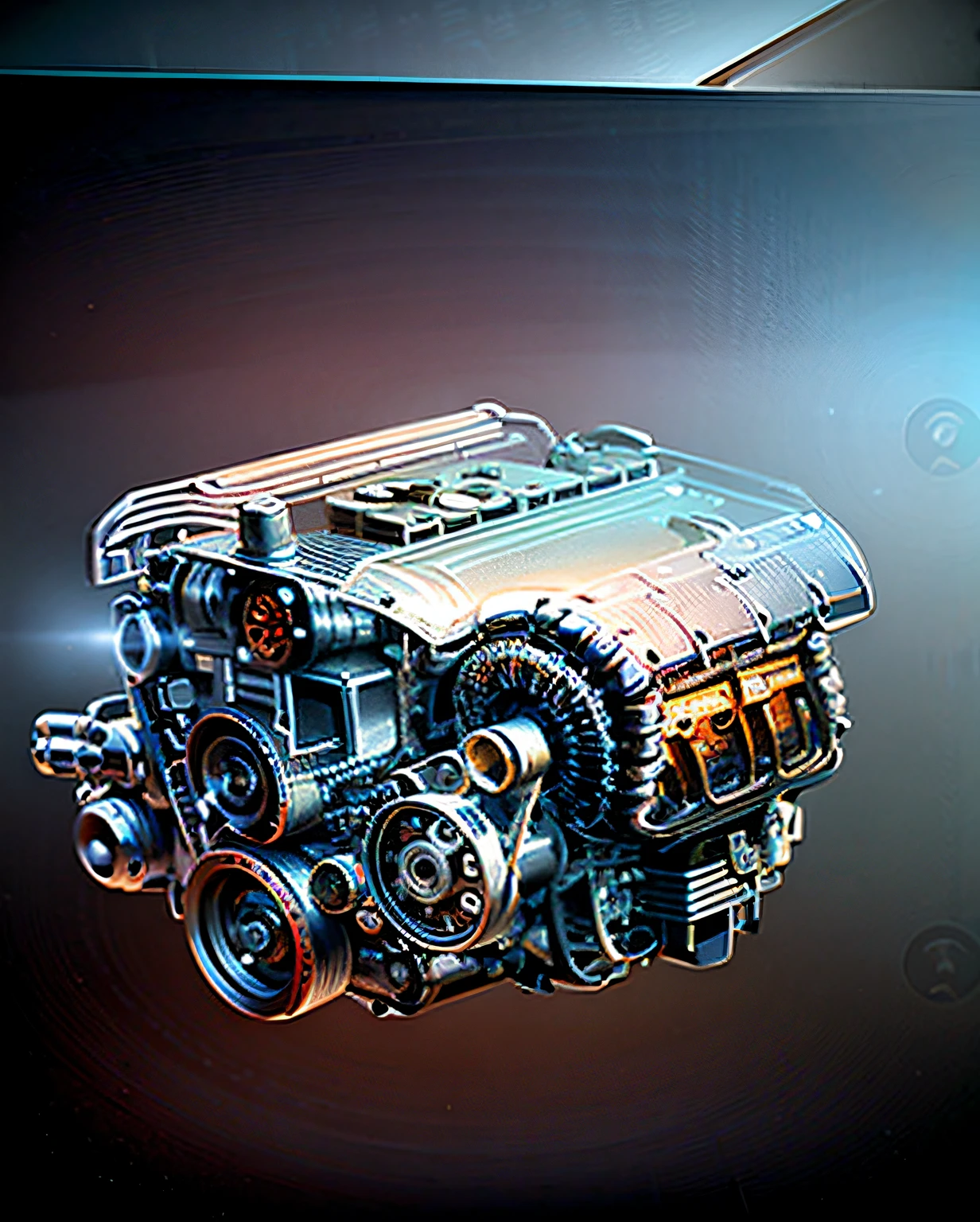Car engine blueprint on black background, Car engine concept, real engine, technical detail, engines, engines, in blueprint form, blueprint schematics, catia, industrial design blueprint, Digital engine, featuring engine, detailed mechanical design, combustion engine, Mechanical details, Elegant engine, car engine, schematic in a notebook, blueprint diagram,sense of science and technology