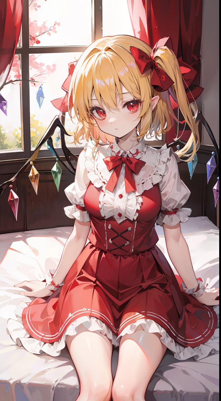 Flandre Scarlet,Touhou project,bedroom