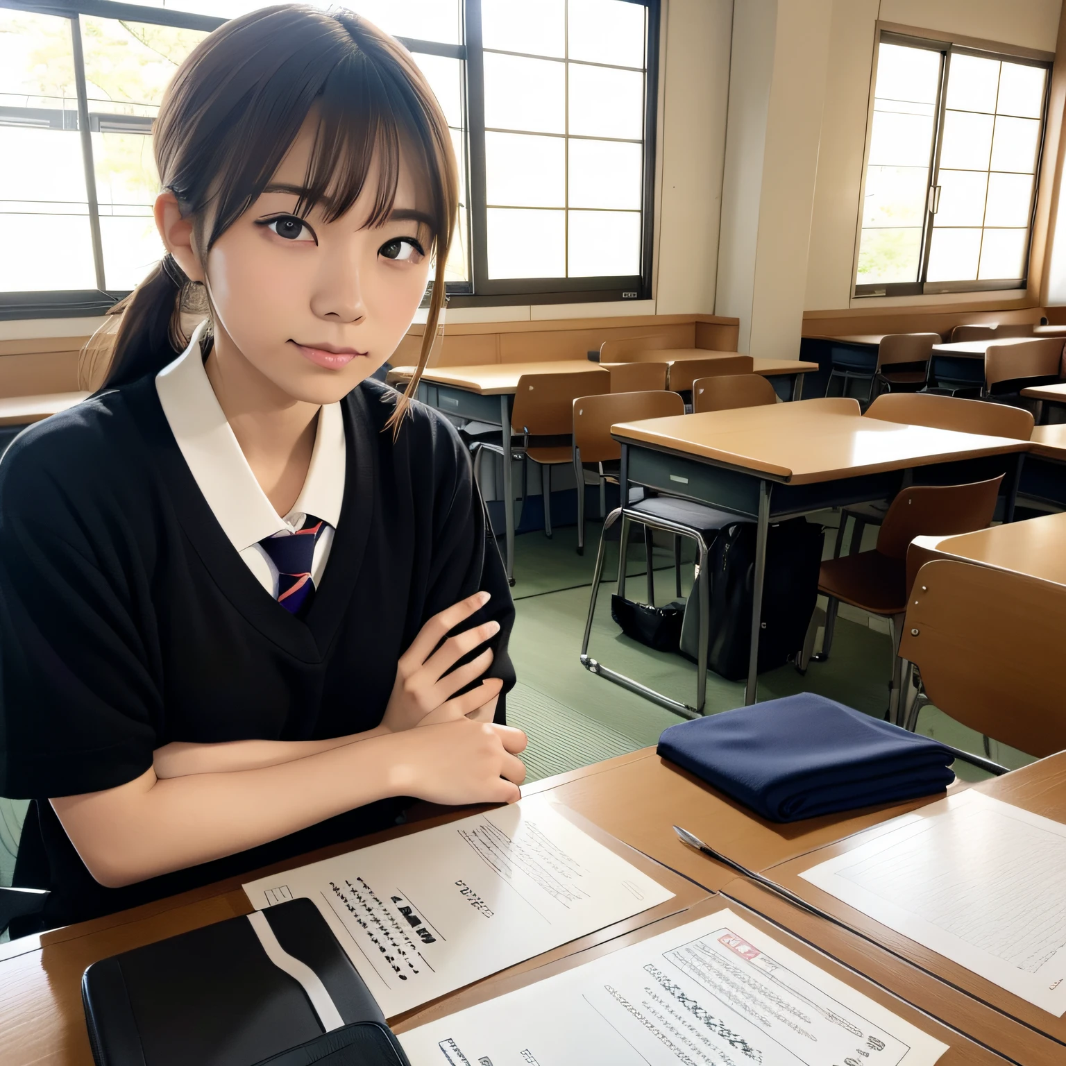 japanes　Alone at school