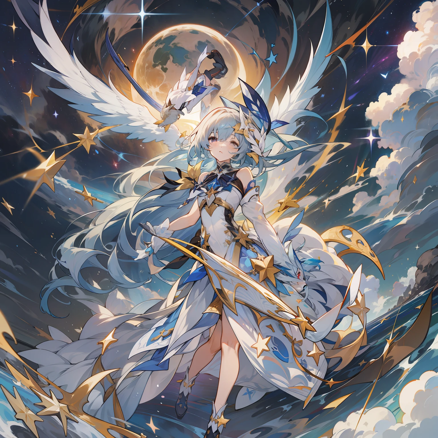 Heaven and earth are departing,Pioneering Star,Quadratic primary,Honkai