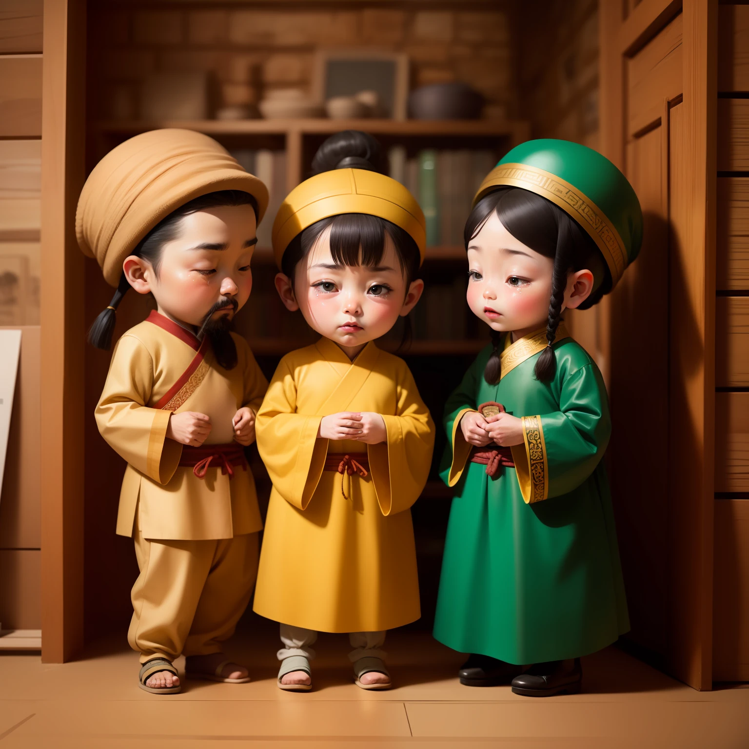 poets，Shed tears，Middle age，Tang dynasty costumes