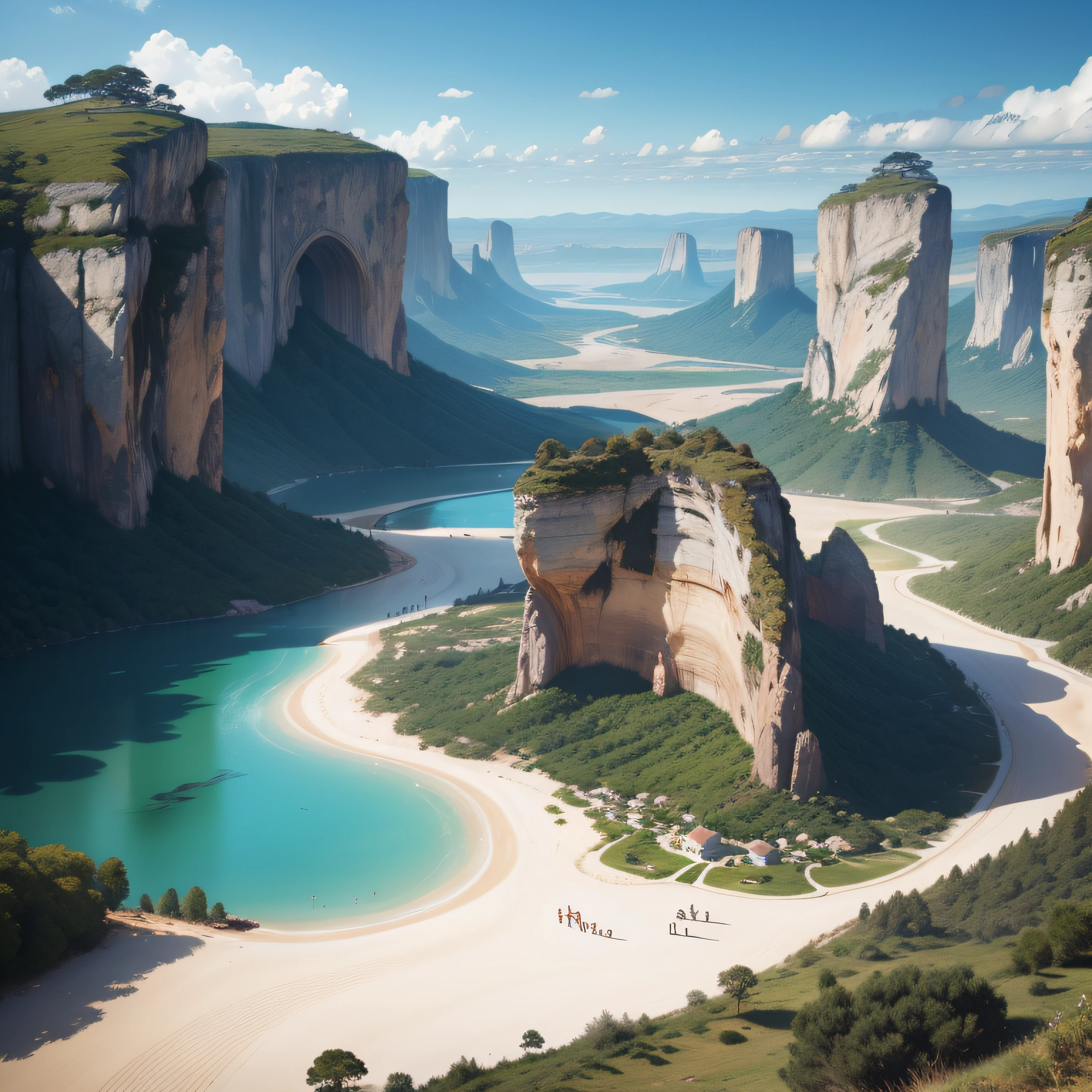acessibilidade, paisagismo, projetos acessiveis, 8k, ultra real, detalhado.