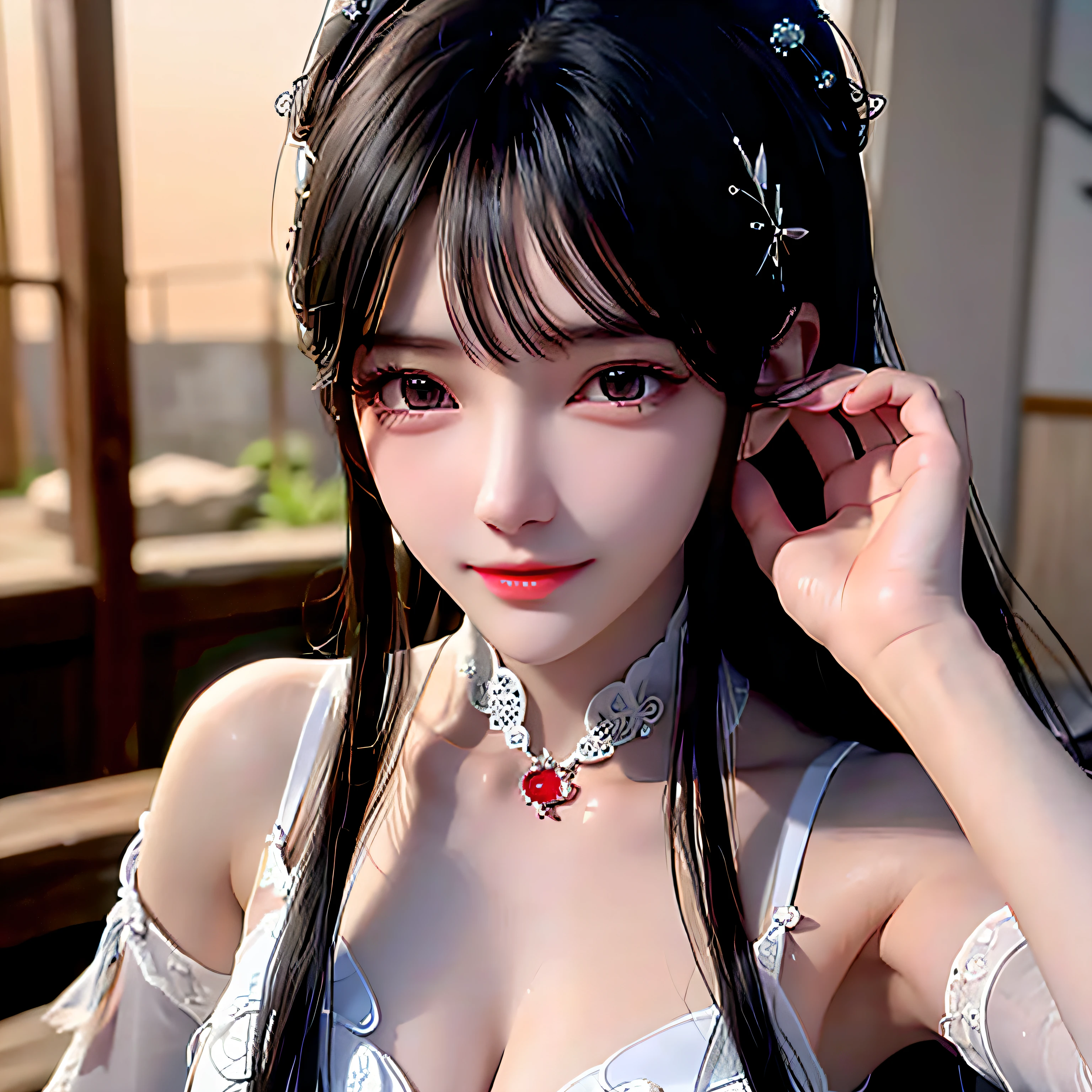red colour,tmasterpiece,best qualityer,ultra - detailed,high detal,super detailing,high high quality,(8K:1.3),Glow skin,The face is shiny,Delicate skin texture,Feminine and sexy,Yeon-beautiful face,(Natural skin texture:1.2),The eyes are delicate and moving,(Skin texture details:1.2),The eyes are more textured,Skin details are polished to life,The skin has a noticeable glow,Showcase high-quality details。