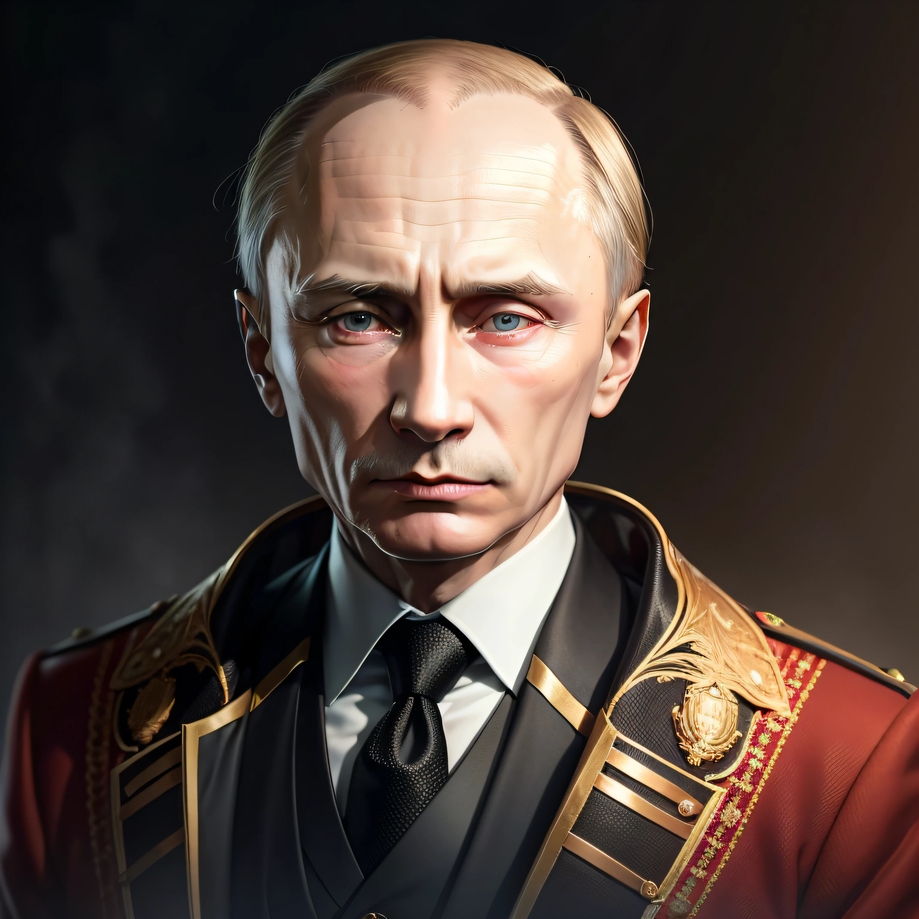 VLADIMIR PUTIN IS 120 YEARS OLD HE LOOKS VERY VERY VERY OLD AT 120 YEARS OLD, HE LOOKS EVEN OLDER, WAY OLDER. YET HE HAS NO mustache
