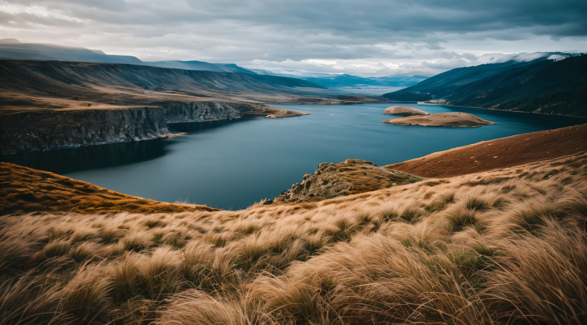 RAW photo of a landscape, small details, photorealistic, ultra-realistic photo, 8k uhd, dslr, soft lighting, high quality, film grain, Fujifilm XT3, (masterpiece)