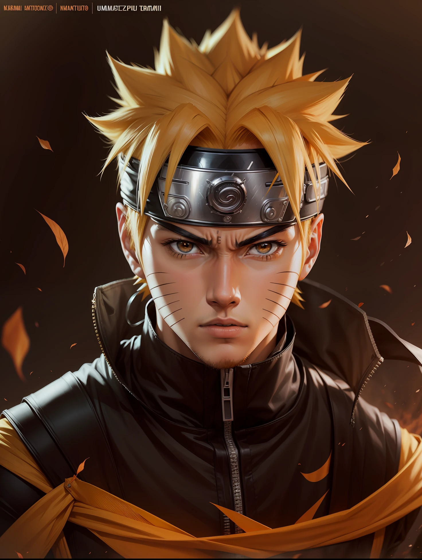 Naruto Uzumaki, Fotografia Extremamente Realista, Homen