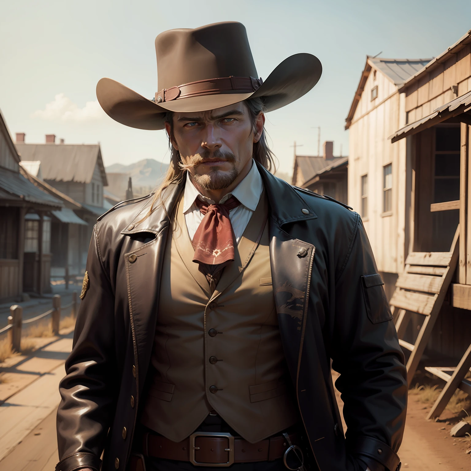 Arthur Perry an outlaw in the wild west