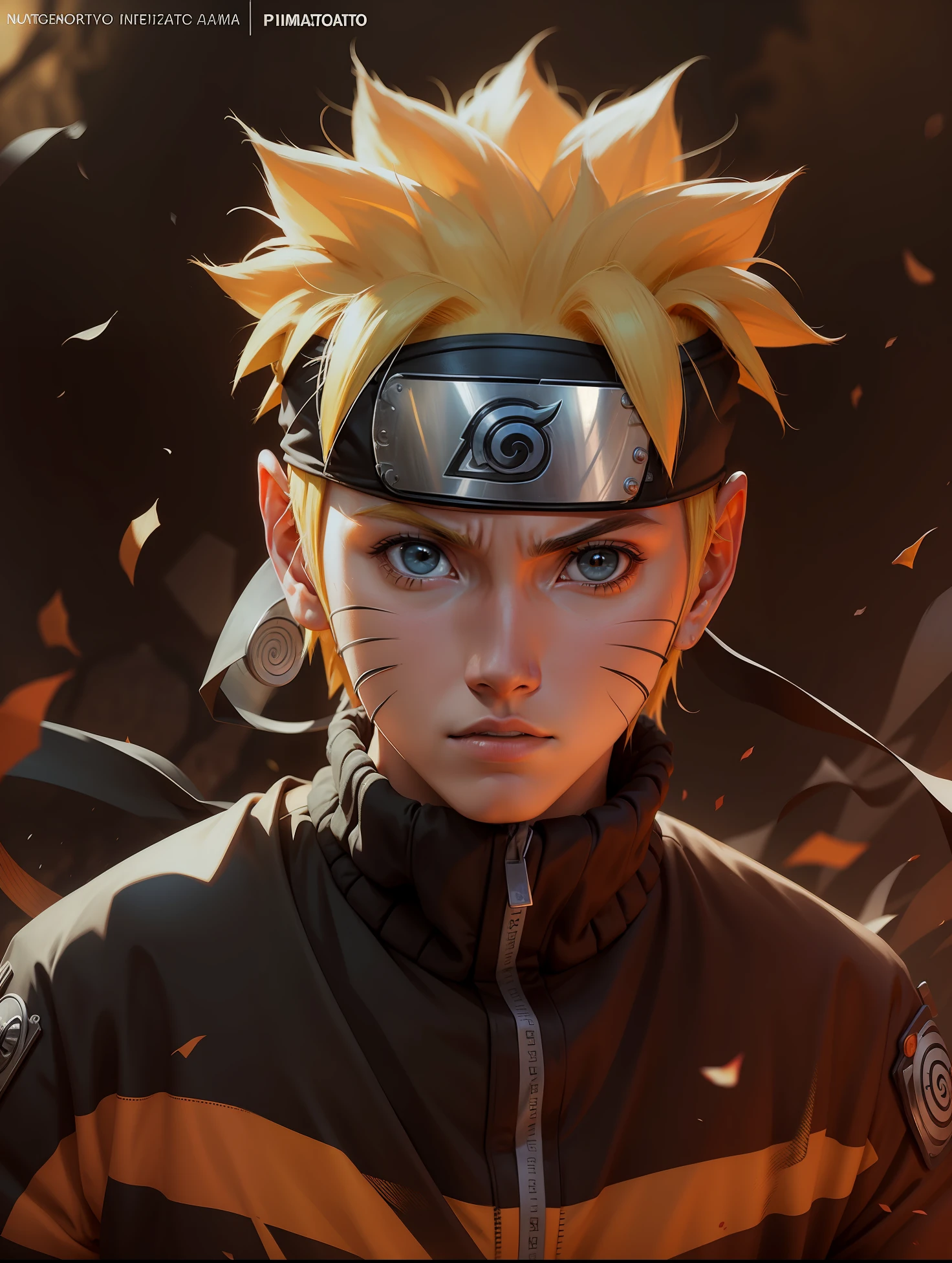 naruto uzumaki, Fotografia Extremamente Realista, adolescente de 20 anos