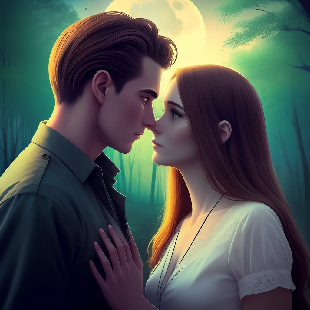 It was on a full moon night that fate led her to a fateful encounter. Enquanto perambulava pelos becos sombrios, His eyes met those of an enigmatic man, Thomas. It emanated a mysterious aura and was as enigmatic as the shadows that surrounded it. Anna felt a magnetic pull, as if their souls were bound by an invisible thread in the forest