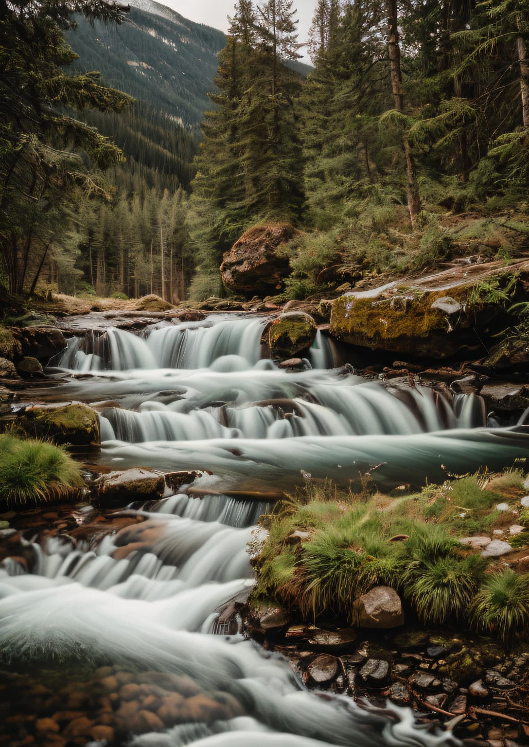 RAW photo of a landscape, small details, photorealistic, ultra-realistic photo, 8k uhd, dslr, soft lighting, high quality, film grain, Fujifilm XT3, (masterpiece)