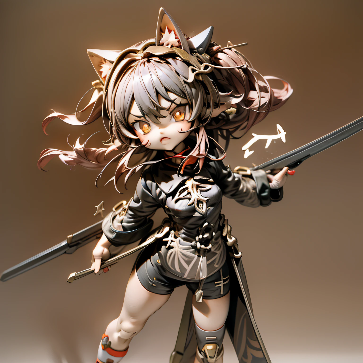 blink, chibi, Complete broker, Mega Mini, The body is steel.................., Metal., The legs are steel.................., Metal., My favorite cat ears, The wings are steel.................., Metal., The gun is metal steel...................