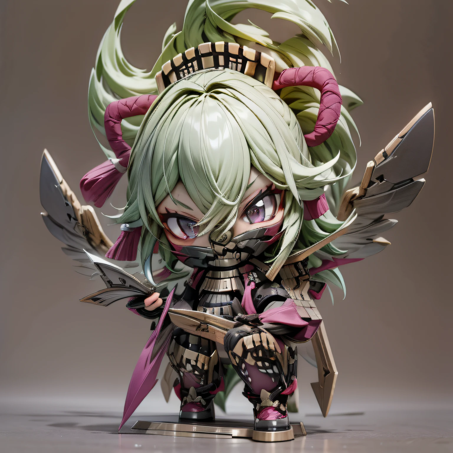 blink, chibi, Complete broker, Mega Mini, The body is steel.........................., Metal., The legs are steel.........................., Metal., My favorite cat ears, The wings are steel.........................., Metal., The gun is metal steel...........................