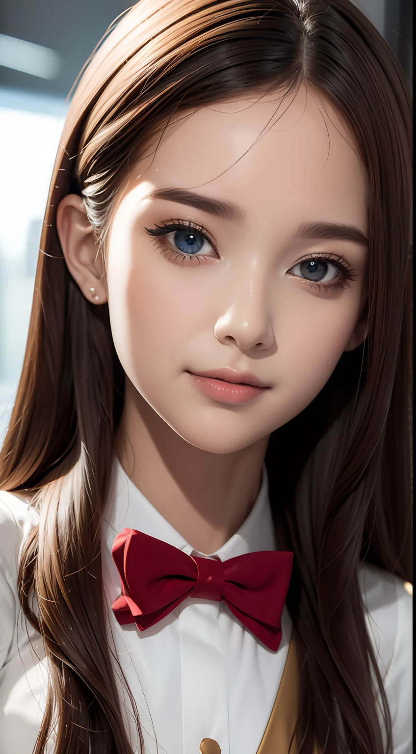 (RAW photos,HighestQuali),Full body like,The uniform of a flight attendant,(realisticlying,realisticlying:1.3),HighestQuali,tmasterpiece,Very fine and beautiful,highly detailed,CG,unified,2k wallpaper,Wonderful,beautifuldetails,tmasterpiece,(dynamicposes),HighestQuali,Extremely detailed Cg Unity 8K wallpaper,,