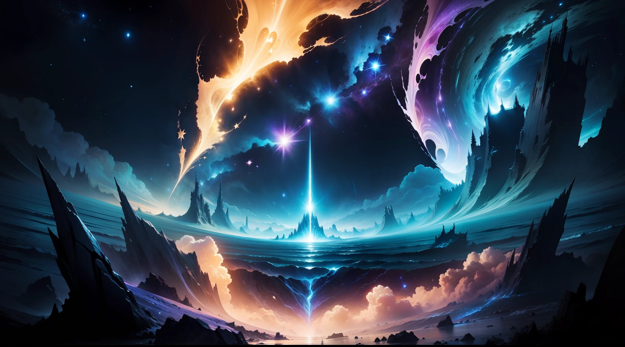 The sea of stars Rift in time and space