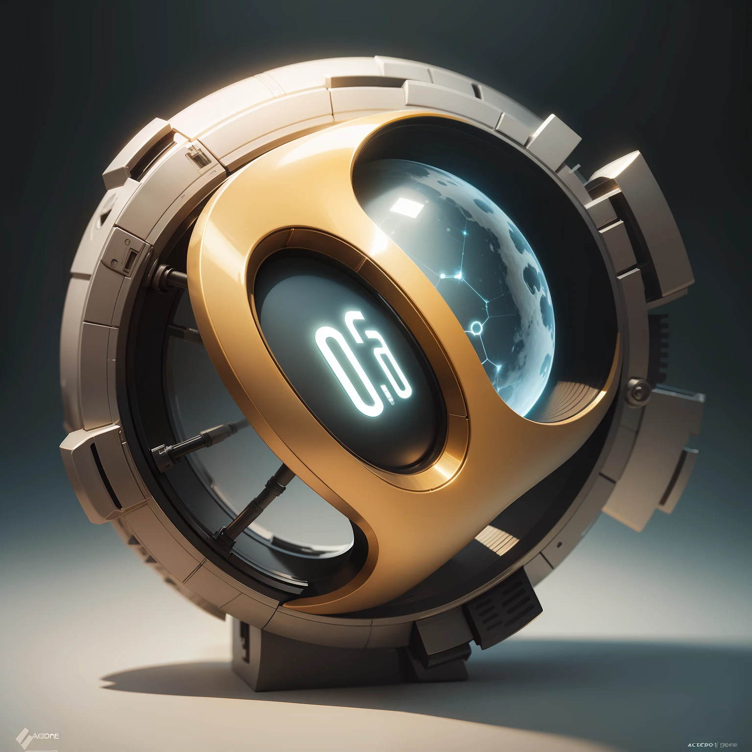 A logo,ACEONE,Digital,Futuristic,sense of science and technology,، simple,Realiy,Be creative,