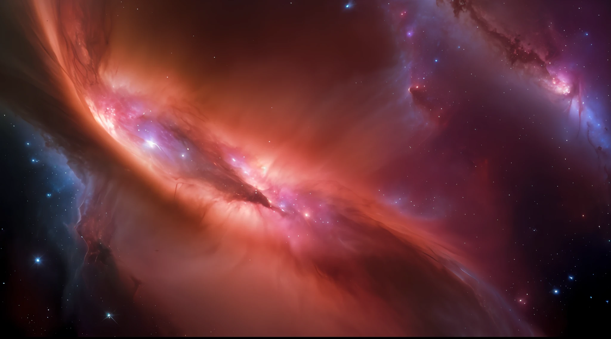 photo of a nebula from space, close up, high detail, 8k, photorealistic