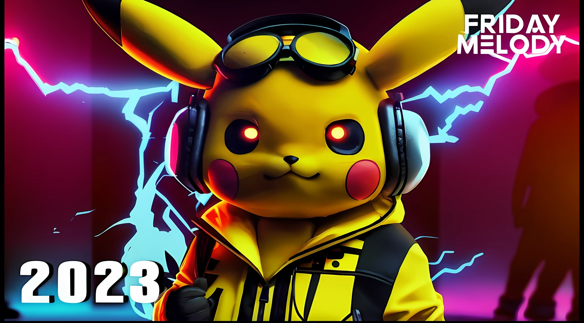 Pokémon Pikachu is wearing headphones and a yellow jacket, Pikachu cyberpunk, pikachu on acid, Megaman como Pikachu, Detetive Pikachu, Pikachu, Pikachu como Jesus, foto de perfil 1024px, Arte conceitual de Pikachu, Meio Pikachu, Pikachu como um humano, Avatar de videogame, Pikachu Tarot Card, Mika Pikazo, arte oficial, Pikachu vida real, Pokémon