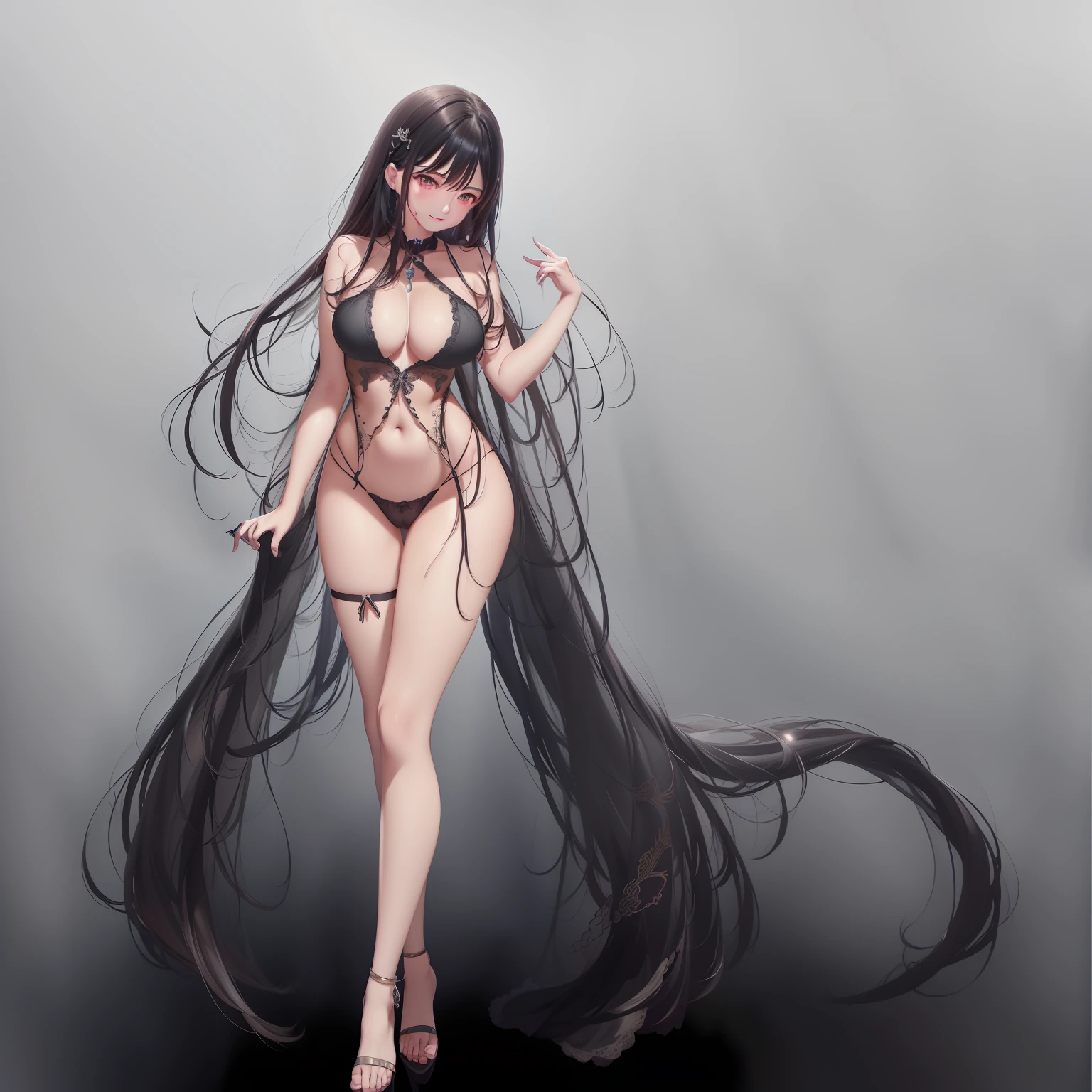 , seductive anime girls, Guviz-style artwork, Guviz, Guweiz on ArtStation Pixiv, Fanart Meilleure ArtStation, beautiful and seductive anime woman, Smooth anime CG art, Guweiz in Pixiv ArtStation, advanced digital anime art, Digital anime art