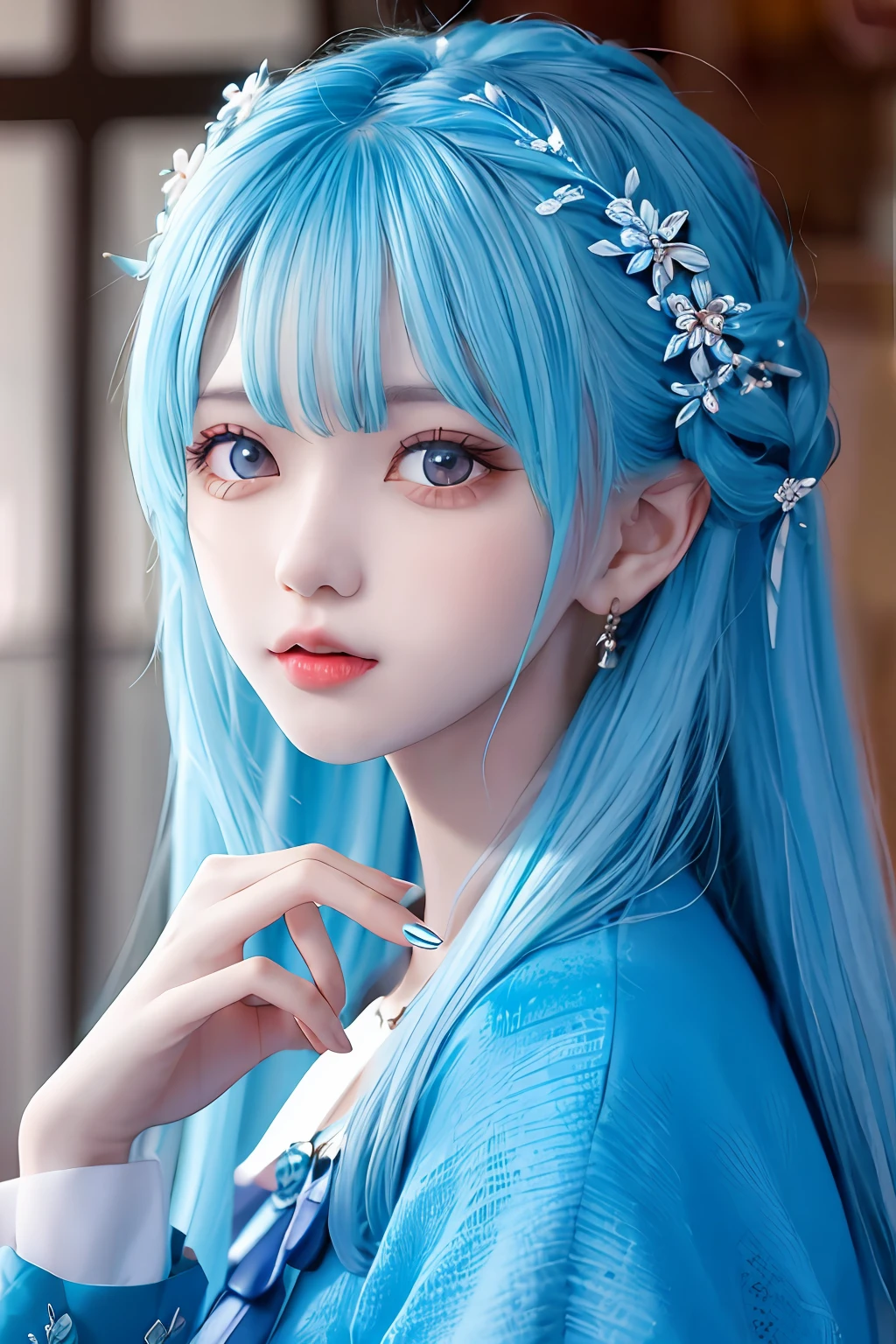 blue hairs,