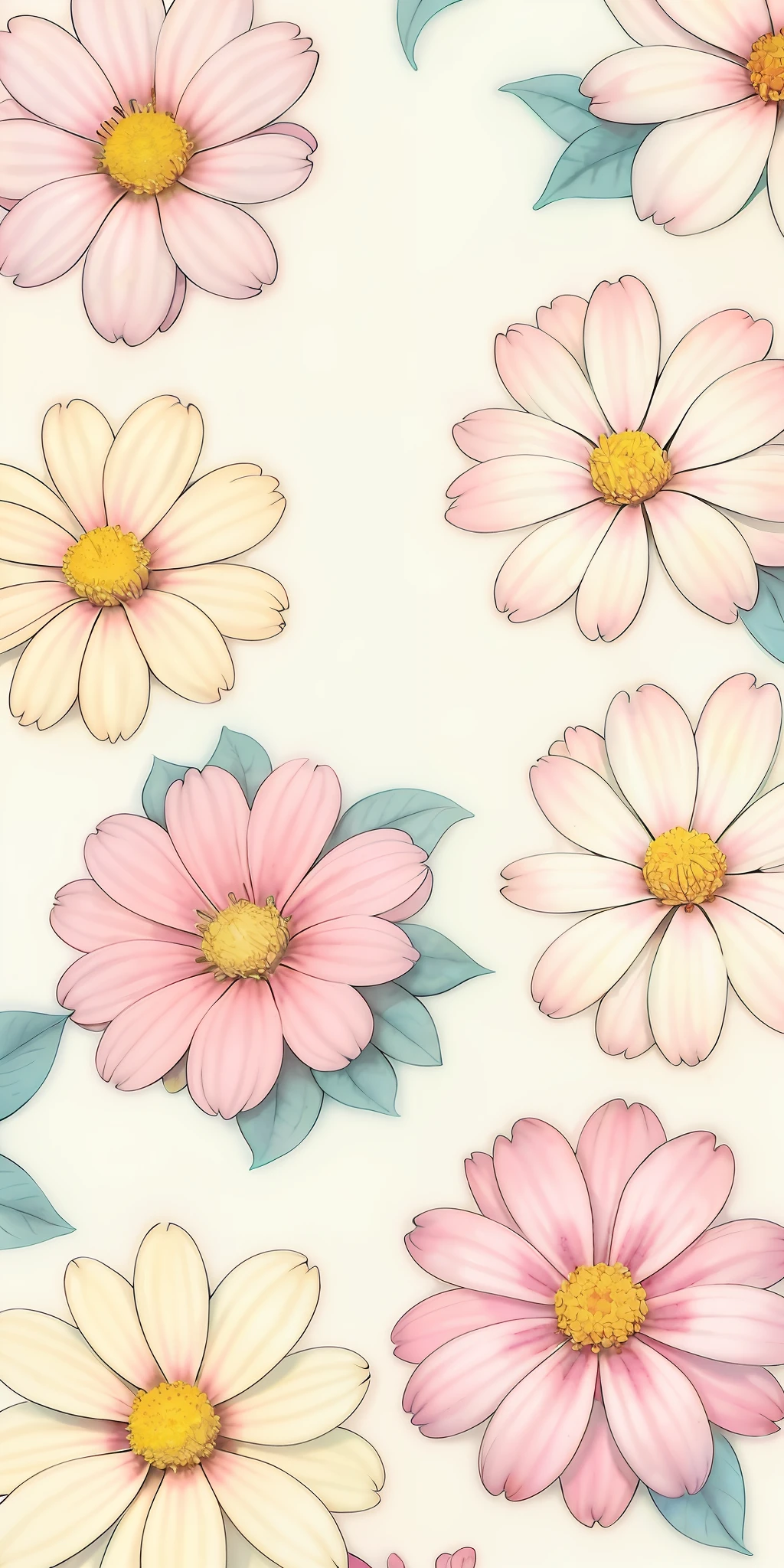 Close up of flower painting on white background, smeared flowers, pastel flowery background, soft flowers, flowers in the background, patchy flowers, pastel simple art, Flower background, colored flowers, opulent, Flowers around, flower power motifs, flower bloom, stylized flowers, background pastel, flower, Gentle background, stylized painterly