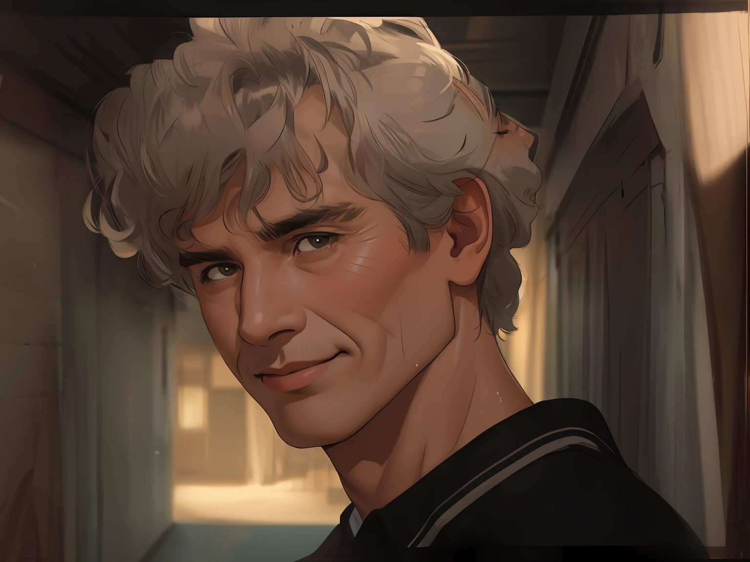 Reimagine as an older man