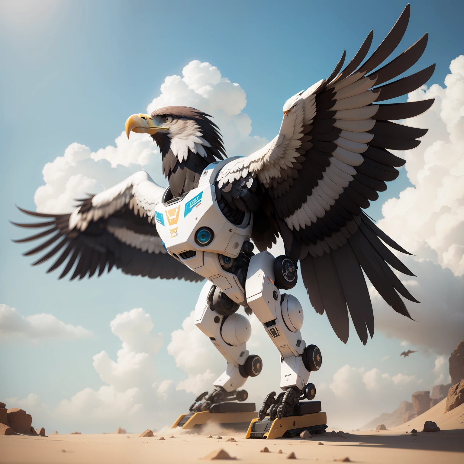 Robot Transform Eagle