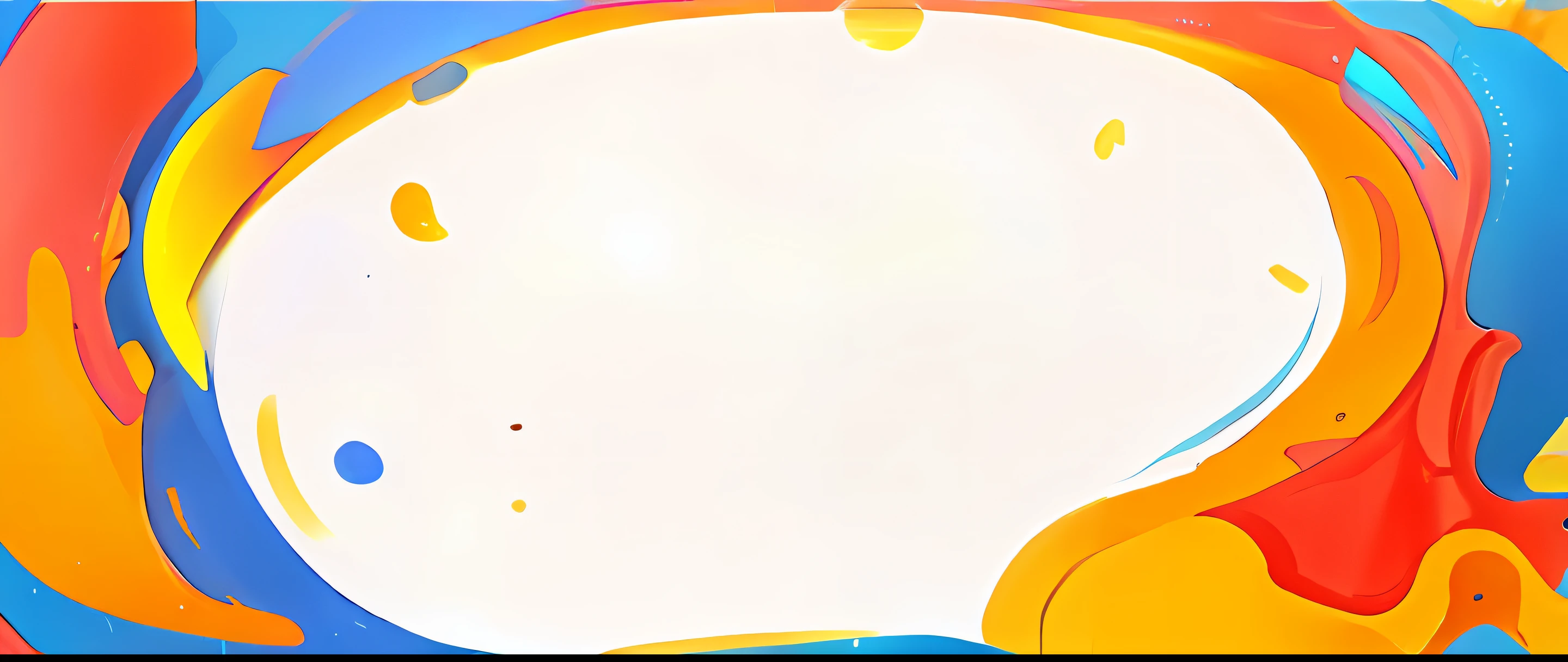 Colorful abstract background,There is a white circle in the middle, background yellow and blue, background is white, full view blank background, vibrant & Colorful background, coloured background, Solid Backgroud, solid color backdrop, background is white and blank, The background is colorful, rainbow bg, Simple background, coloured background, without text, Bright background, vivid background, background vibrant, background-image