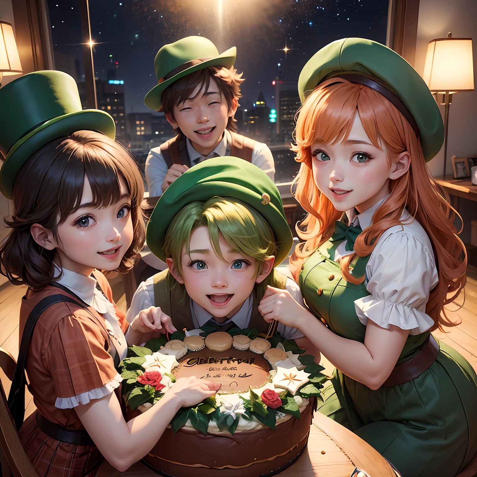 garret、Leprechaun、Birthday Celebration、Shining stars々 --auto