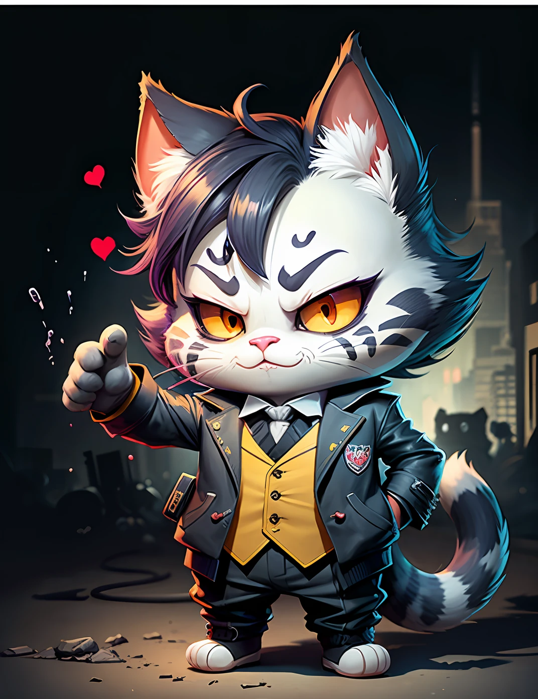 c4tt4stic, Joker, cat