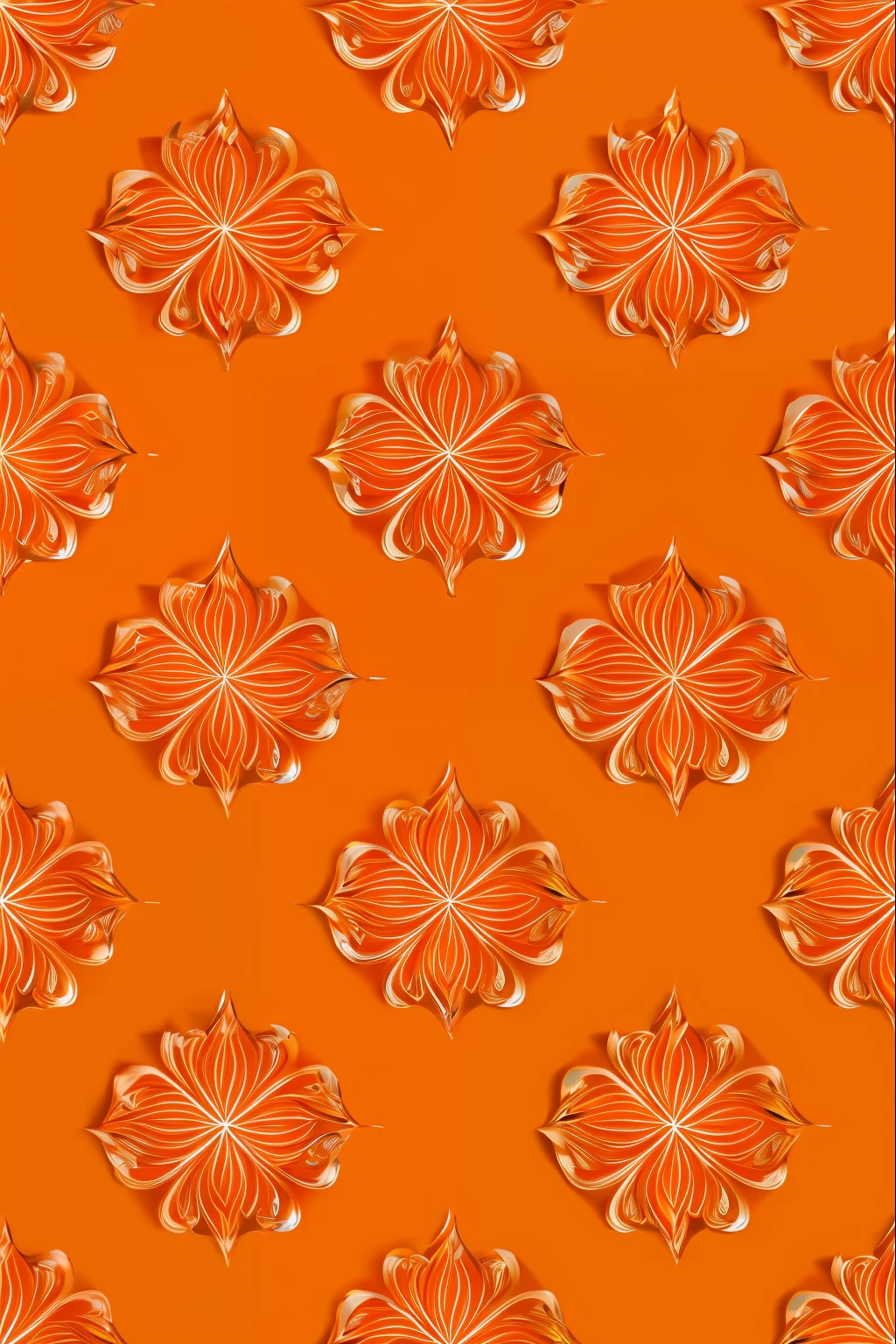 jewelry pattern, cores vibantes, Fundo laranja