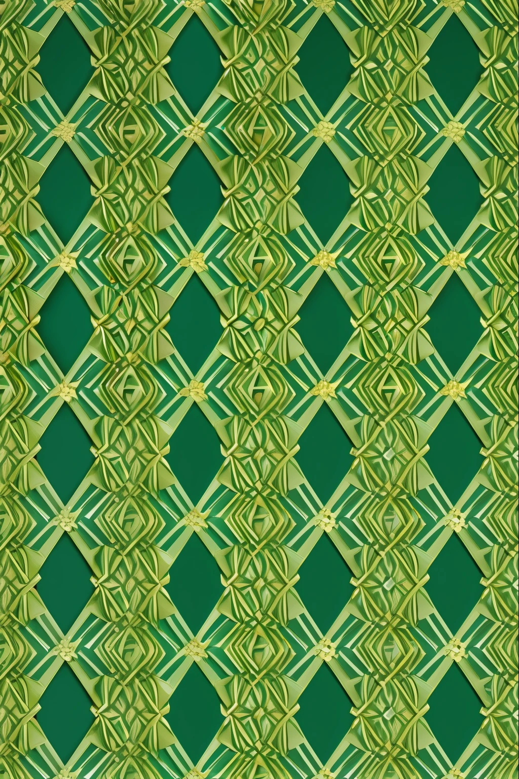 jewelry pattern, cores vibantes, Fundo verde