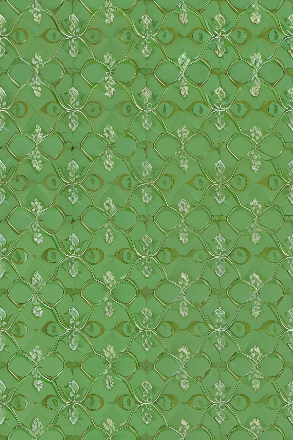 jewelry pattern, cores vibantes, Fundo verde