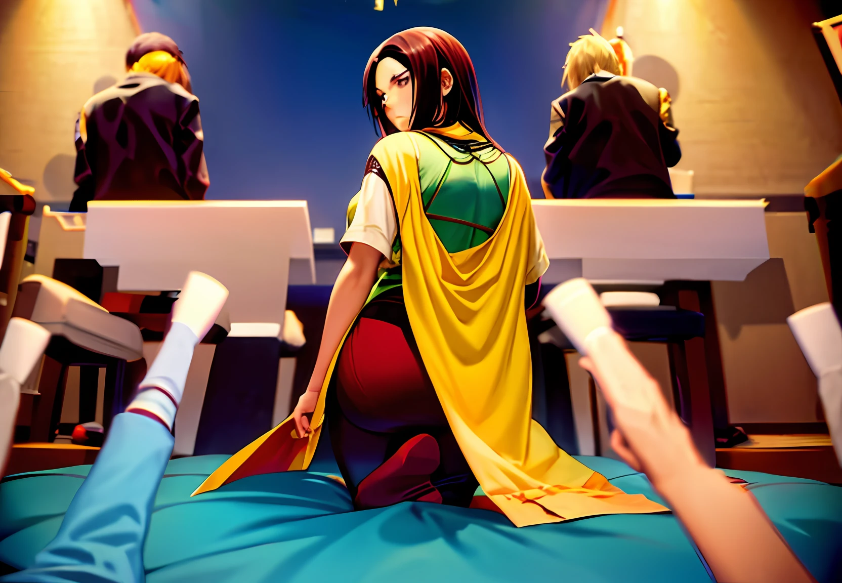 《last supper》The characters in the painting are《attack on titans》The role of Li