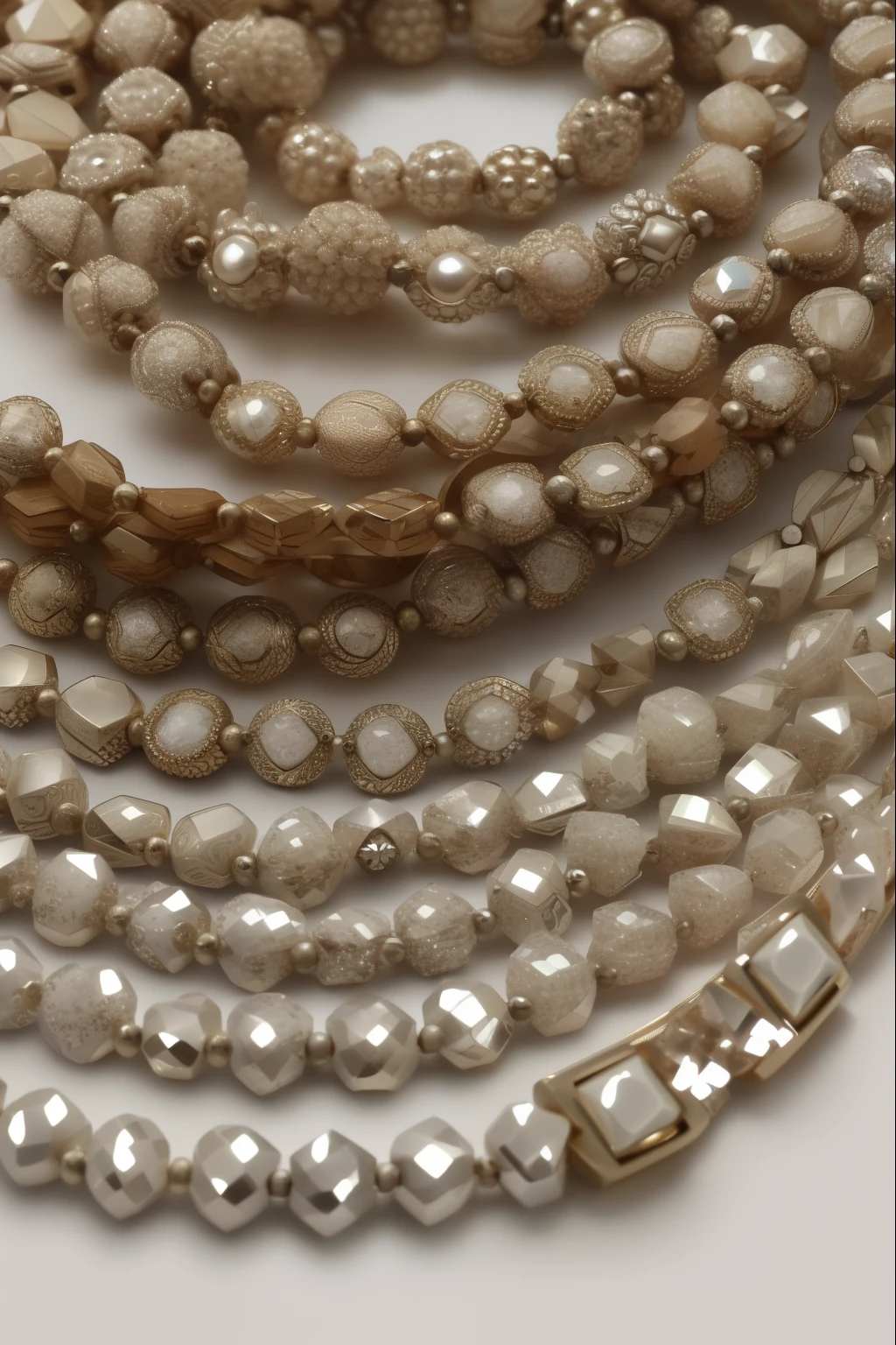 jewelry pattern, cores vibantes, Fundo cinzento