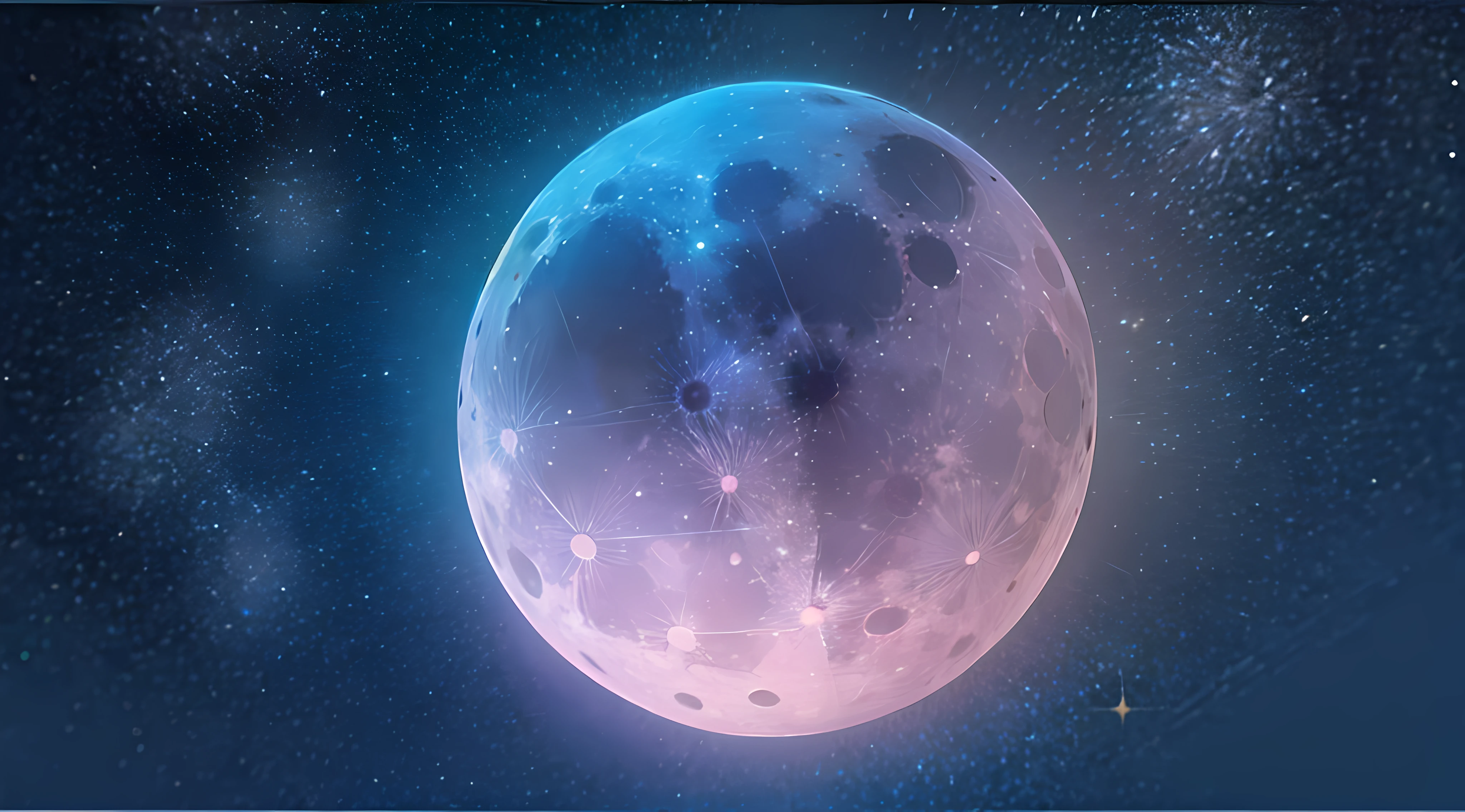 arafed image of a blue moon with stars in the background, blue moon light, blue moon, full moon background, large glowing moon, moon background, fullmoon, full big moon, full moon with stars, realistic moon in the background, big full moon, full moon, with full moon in the sky, moon light in the top background