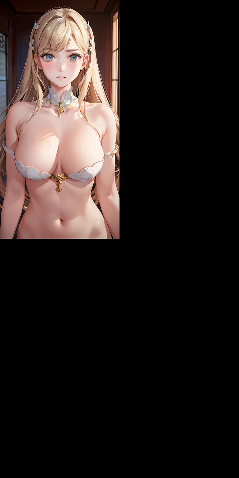 Kizi,nakeness,Bare chest,White skin,Exposing female genital organs,disturb