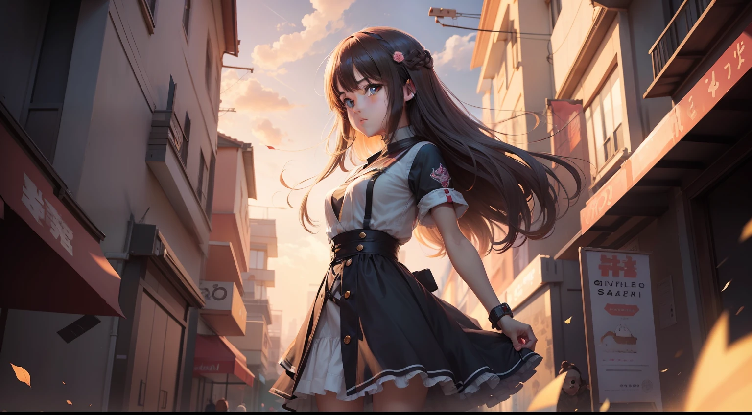 Girl Anime Illustration