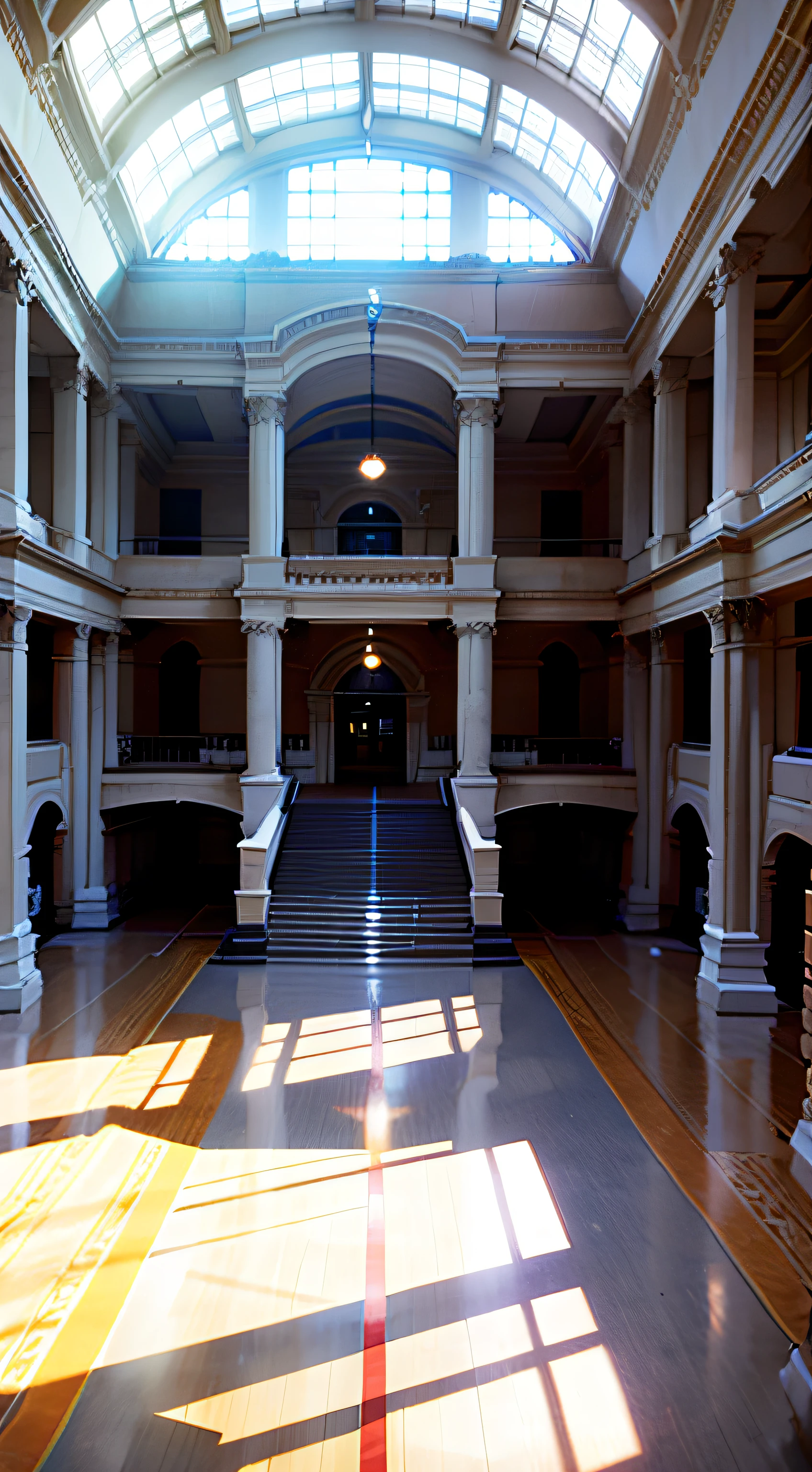 inside of a big university hall