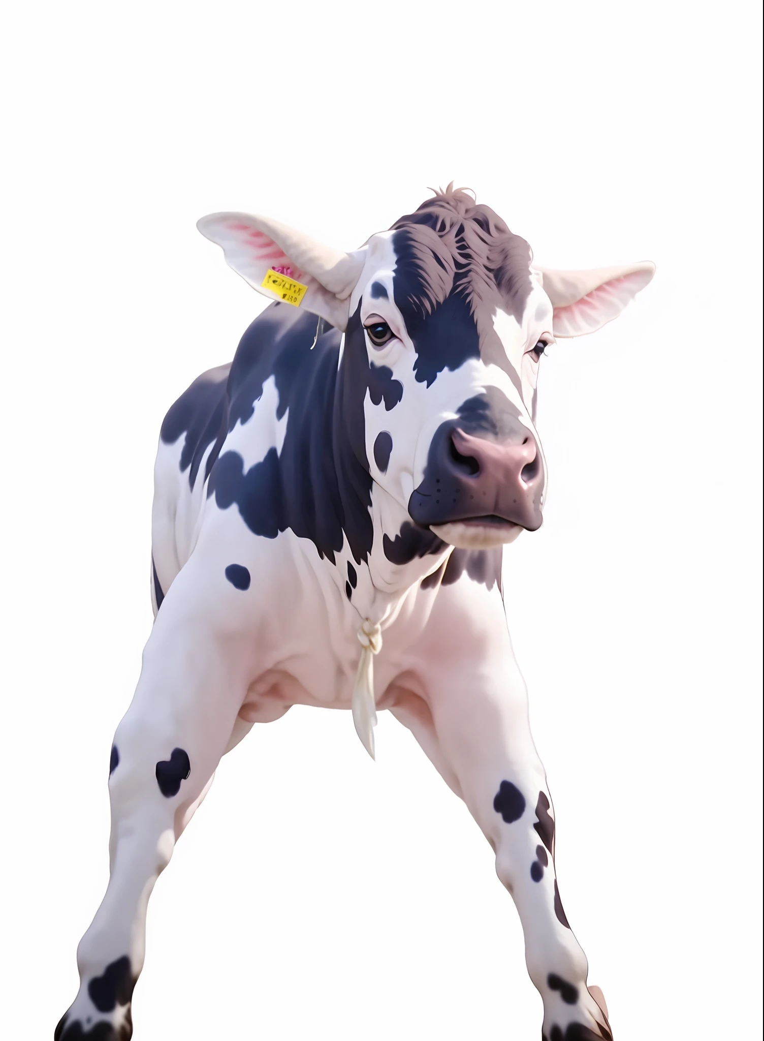 There was a cow standing with its head on its back, cow, taur, flying cow, cat merged elephant head cow, Cows, hybrid animal, random cows, Campi. Cow clothing and udders, andy milonakis as a goat, Very dynamic, that resembles a bull\'s, XQ cows, spotted ultra realistic, front poses