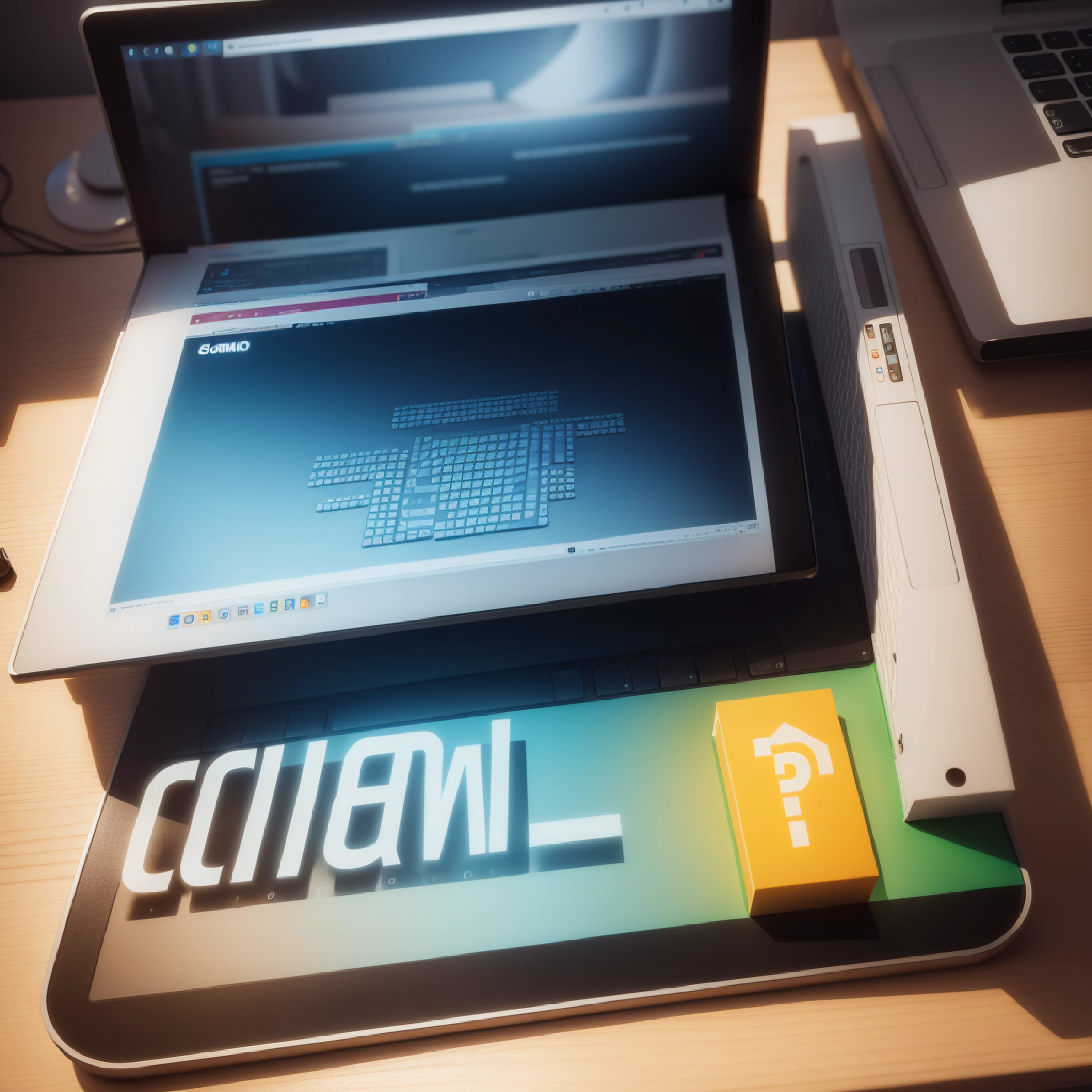 Computer Smart Chip Creative background