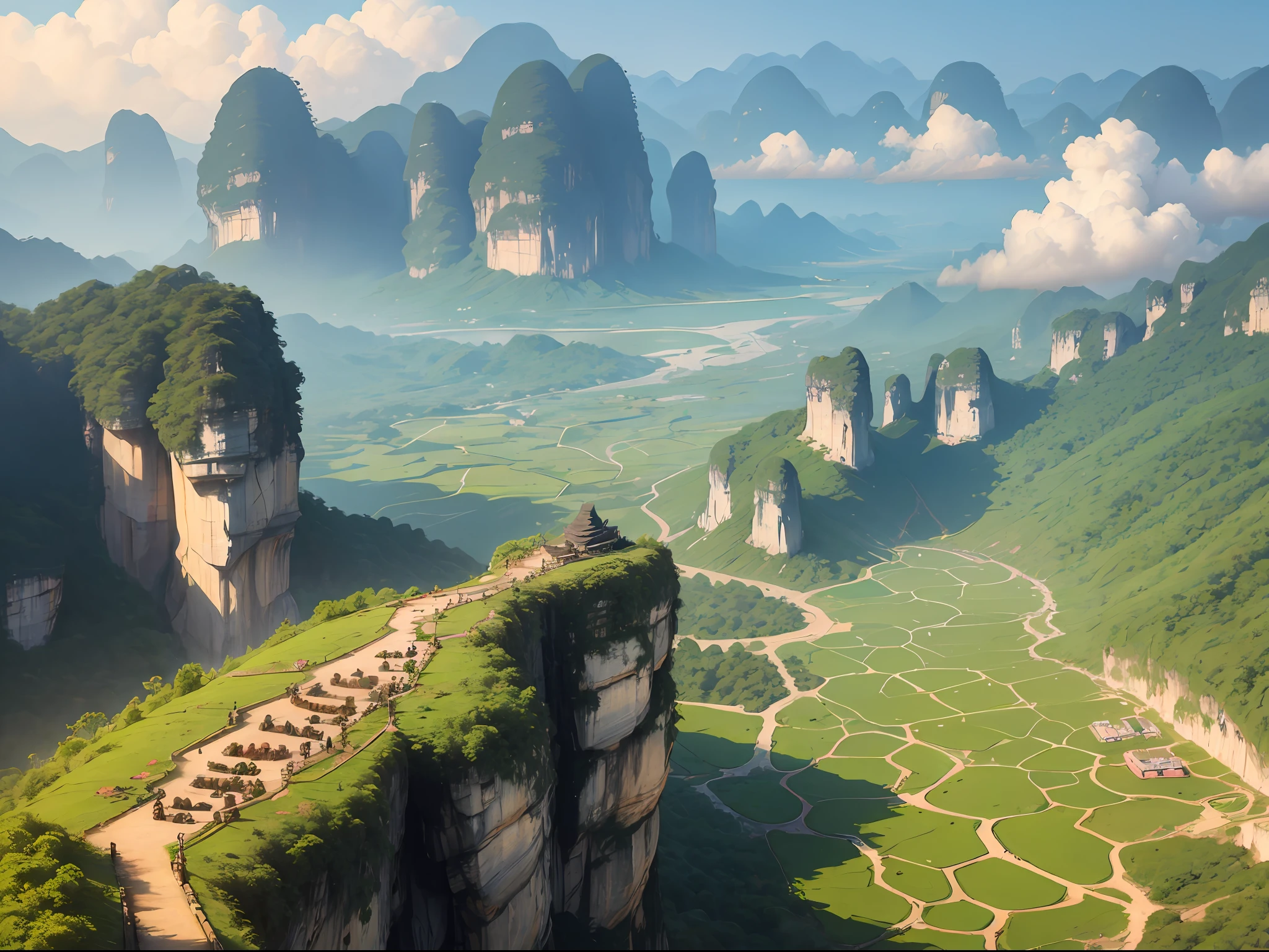 Guangxi magnificent karst scenery